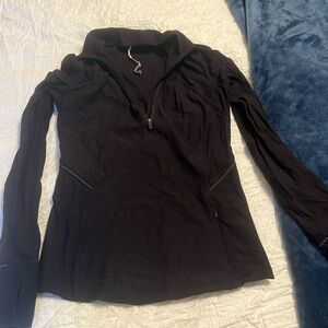 Lululemon quarter zip black